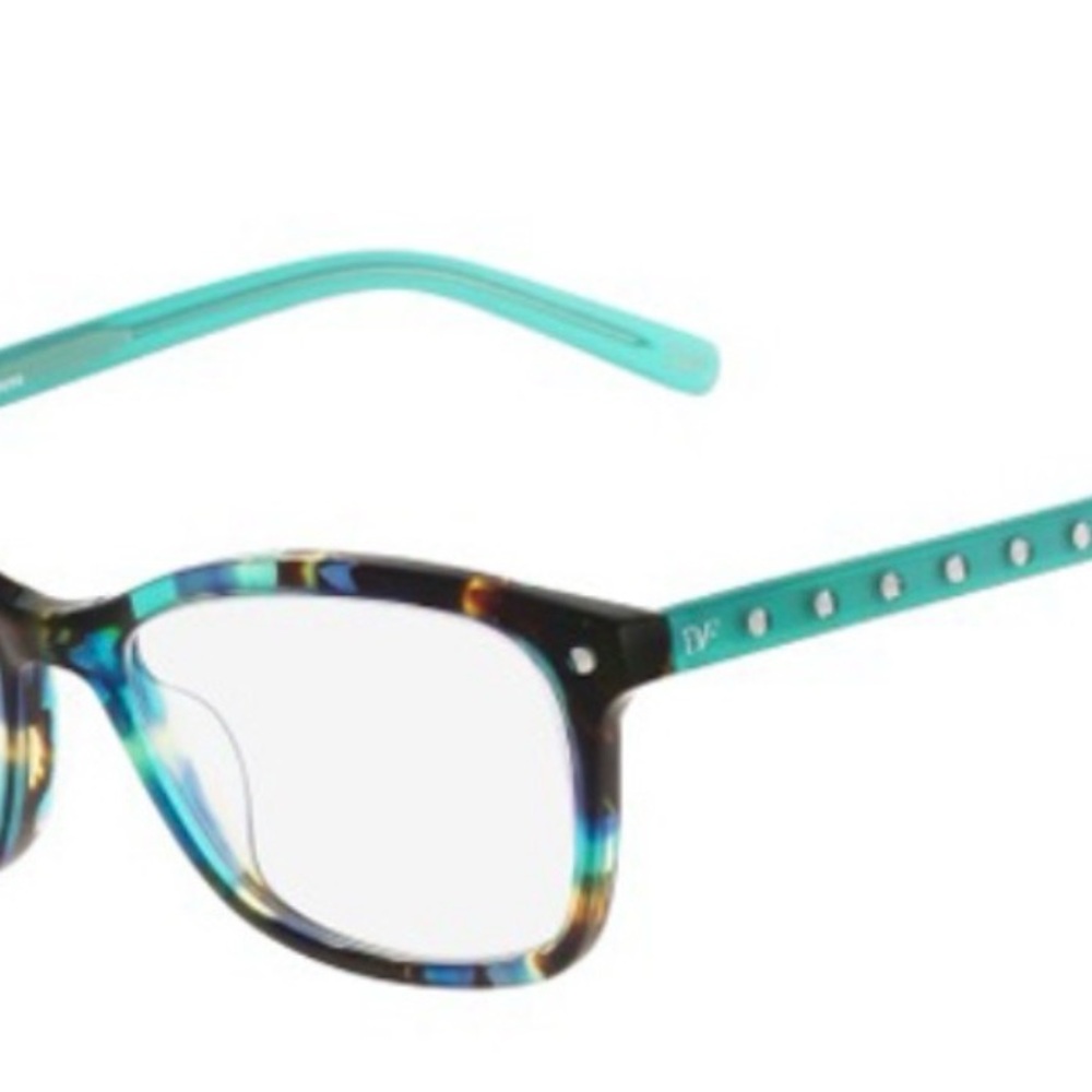 Coach Men’s Multicolor Tortoise Blue-Green Acetate Glasses - Picture 4 of 4